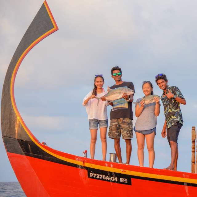 Traditional Sunset Fishing